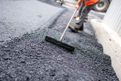 Asphalt Paving in Progress